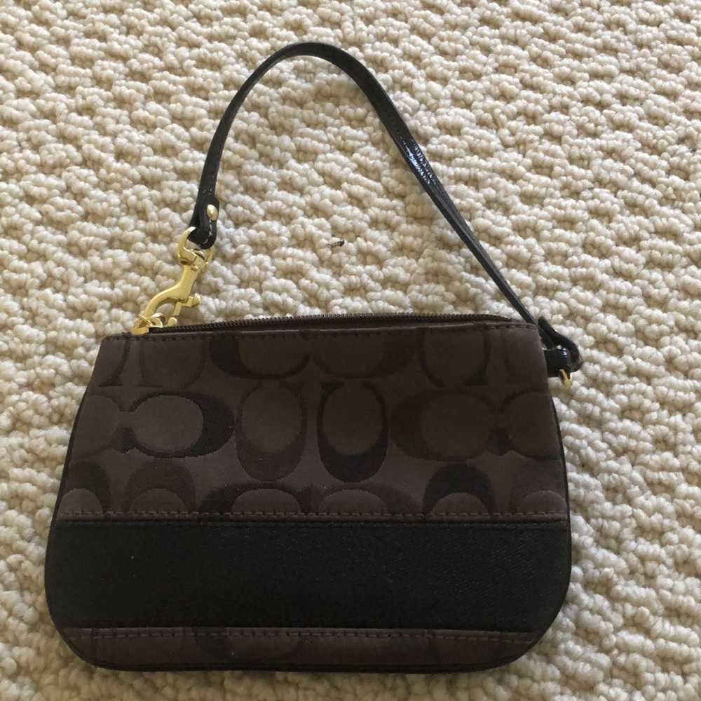 Coach wrist wallet